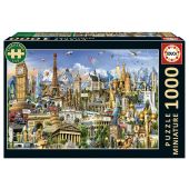 PUZZLE 1000 SIMBOLOS EUROPA MINI.FS EDUCA