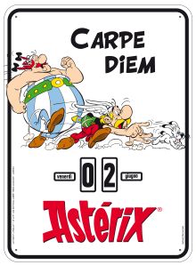 CALENDARIO PERPETUO ASTERIX. CARPE DIEM