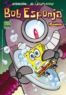 Atención... ¡El lavaplatos! (Bob Esponja. Cómics 4)