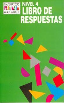 MATEMÁTICAS PRIMARIA 4 LIBRO DE RESPUESTAS.