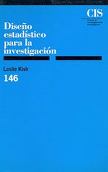 Diseño estadístico para la investigación