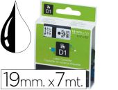 CINTA DYMO B/N 19MMX7