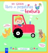 Mi gran libro de pegatinas con textura. La granja