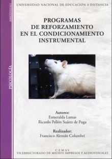 PROGRAMAS DE REFORZAMIENTO EN EL CONDICIONAMIENTO INSTRUMENTAL