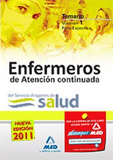 ENFERMEROS DE ATENCION CONTINUADA. SERVICIO ARAGON