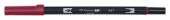 DUAL BRUSH-847 - ROTULADOR TOMBOW DOBLE PUNTA PINCEL. COLOR CRIMSON.