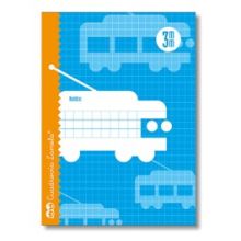 CUADERNO GRAPADO 4º/A5 3MM CUADROVIA 30H LAMELA LIBRETA CUARTO