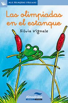 Las olimpiadas en el estanque (letra cursiva)