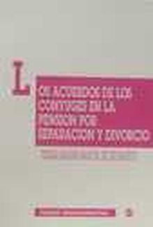 ACUERDOS DE LOS CONYUGES EN LA PENSION POR SEPARAC