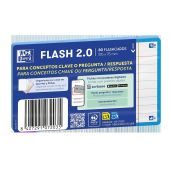 FLASHCARDS 2.0 OXFORD 75X125 30F 1LIN TURQU