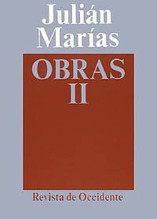 OBRAS JULIAN MARIAS II