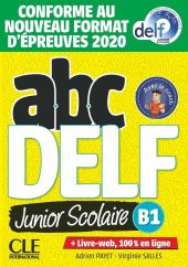 ABC DELF JUNIOR SCOLAIRE - NIVEAU B1 - LIVRE+DVD -