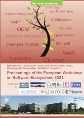 PROCEEDINGS OF THE EUROPEAN WORKSHOP ON SOFTWARE ECOSYSTEMS 2021