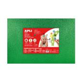 GOMA EVA VERDE PURPURINA