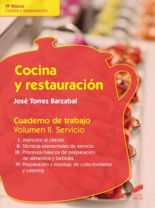 Cocina y restauración. Cuaderno de trabajo