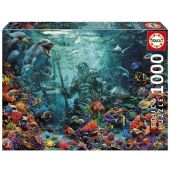 PUZZLE 1000 ARRECIFE DE CORAL PO. F EDUCA