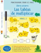 LIBROS PIZARRA TABLAS DE MULTIPLICAR 2