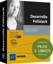 Pack de 3 libros: HTML5, CSS3, C#12 y ASP.Net Core MVC
