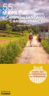 MAPA DEL CAMINO DE SANTIAGO, CAMINO FRANCES (DESPL