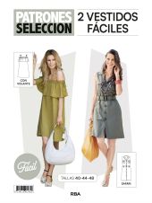 PATRONES SELECCION 1. PATRON DE COSTURA 2 VESTIDOS FACILES