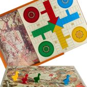 COFRE OCA PARCHIS ESCALERA AQUAMARINE