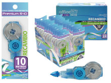 RECAMBIO CORRECTOR CINTA PREMIUM R10 4.2MM 10MTRS OFFICE BOX