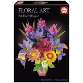 PUZZLE RAMO SILVESTRE FLORAL ART FS EDUCA
