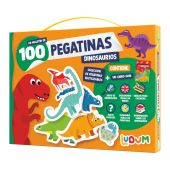 LUDUM - MALETIN 100 PEGATINAS - DINOSAURIOS