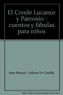 EL CONDE LUCANOR Y PATRONIO
