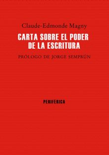 CARTA SOBRE EL PODER DE LA ESCRITURA