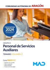 PERSONAL DE SERVICIOS AUXILIARES TEMARIO ESPECÍFICO VOLUMEN 2. ED.2024