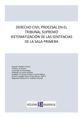 DERECHO CIVIL PROCESAL EN EL TRIBUNAL SUPREMO