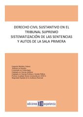 DERECHO CIVIL SUSTANTIVO EN EL TRIBUNAL SUPREMO