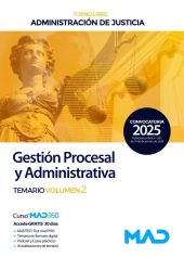 CUERPO DE GESTIÓN PROCESAL Y ADMINISTRATIVA (TURNO LIBRE) ADMINISTRACIÓN DE JUST