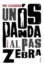 Un ós panda al pas zebra