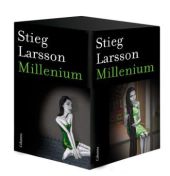 Estoig  tres volums de Stieg Larsson