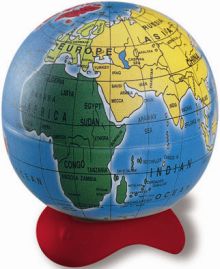 SACAPUNTAS GLOBE 1 USO MAPED