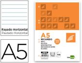 RECAMBIO A5 HORIZONTAL 100H 100G 6T