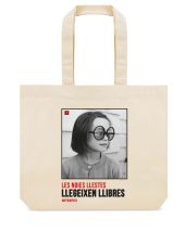 BORSA DE TELA. LES NOIES LLESTES LLEGEIXEN LLIBRES