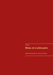 MISÈRE DE LA PHILOSOPHIE