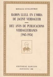 Ramon Llull en l'obra de Jacint Verdaguer