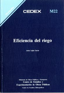 EFICIENCIA DEL RIEGO. M-22