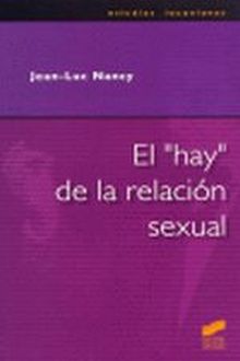 El ""hay"" de la relación sexual