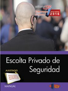 MANUAL. ESCOLTA PRIVADO DE SEGURIDAD