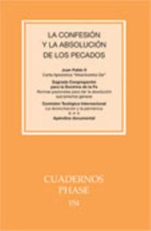CONFESION Y LA ABSOLUCION DE LOS PECADOS, LA