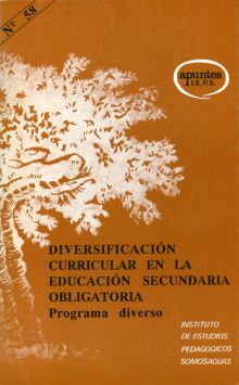 Diversificación curricular en la Educación Secundaria Obligatoria