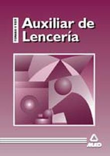 AUXILIAR DE LENCERÍA. TEMARIO Y TEST.