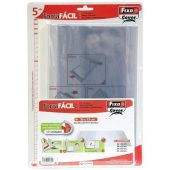 PACK 5 FORRAFACIL FIXO SOL.AJUS.28X53 GRAFOPLAS