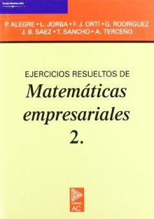 Ejercicios resueltos de matemáticas empresariales 2.