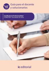 ACTIVIDADES DE VENTA. COMV0108 - GUIA PARA EL DOCENTE Y SOLUCIONARIOS
